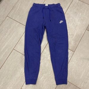 Nike Small Sweatpants Purple/ Blue Color